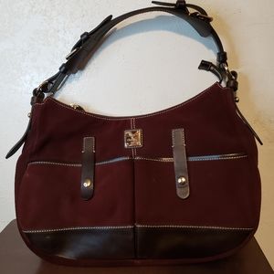 Beautiful Suede Dooney & Bourke Handbag